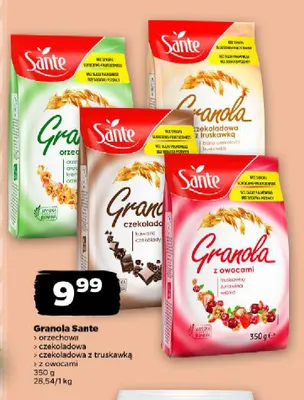 Granola Sante czekoladowa promocja w Netto