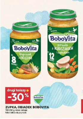 Zupka krupniczek z cielęciną BoboVita promocja w Stokrotka