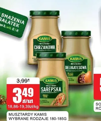 Musztarda sarepska Kamis promocja w Bingo