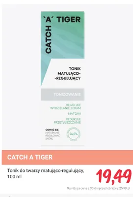 Tonik do twarzy matująco-regulujący promocja w Rossmann