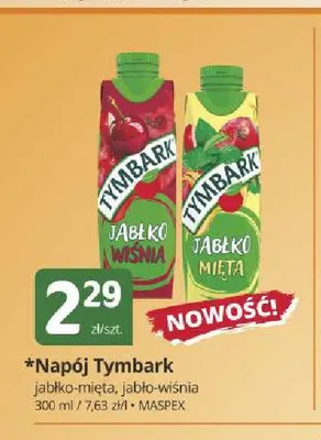 Napój Tymbark jabłko-mięta promocja w Marketvita
