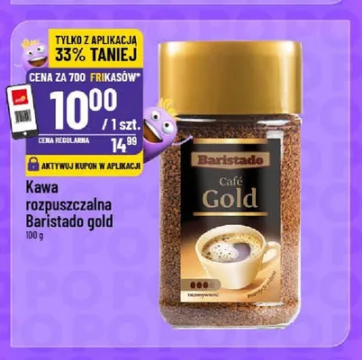Kawa rozpuszczalna Baristado Café Gold promocja w POLOmarket