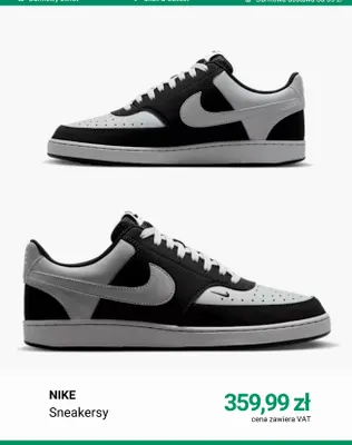 Sneakersy Nike promocja w Deichmann