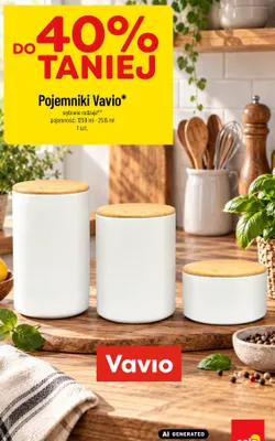 Pojemniki Vavio promocja w POLOmarket