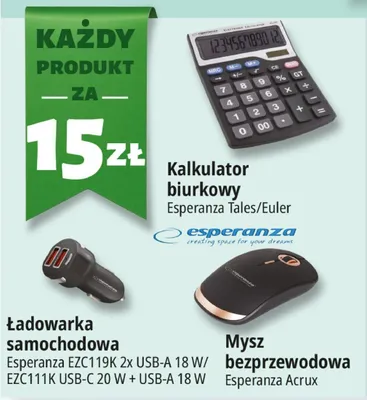 Kalkulator biurkowy Tales/Euler promocja w Leclerc
