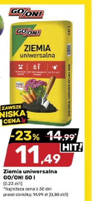 Ziemia uniwersalna Go/On! promocja w Bricomarche
