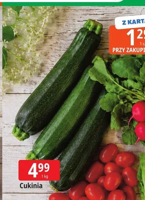 Cukinia promocja w Leclerc