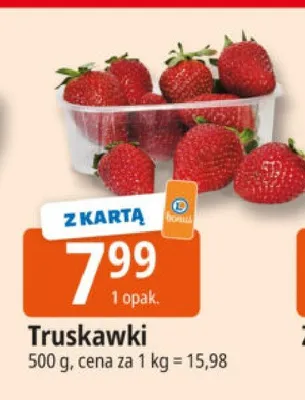 Truskawki promocja w Leclerc