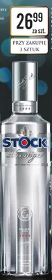 Wódka Stock Prestige promocja w Dino