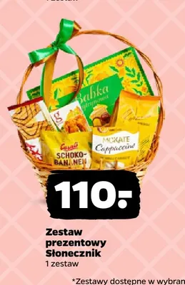 Zestaw prezentowy Słonecznik promocja w Netto