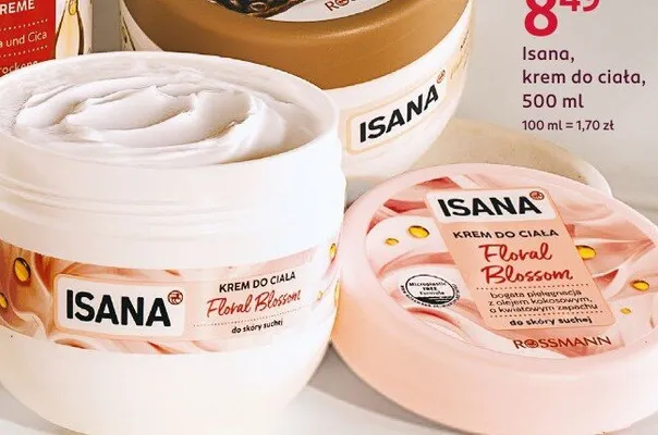 Krem do ciała Floral Blossom promocja w Rossmann