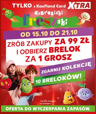Brelok Rozrabiaki freszaki promocja w Kaufland