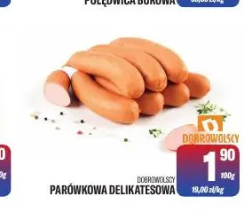 Parówkowa delikatesowa Dobrowolscy promocja w Tomi Markt