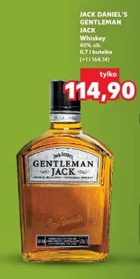 Whiskey Jack Daniel's Gentleman promocja w Kaufland