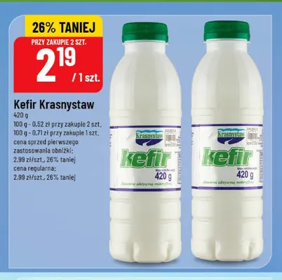 Kefir Krasnystaw promocja w POLOmarket