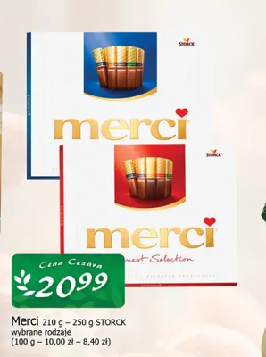 Czekoladki Merci Finest Selection promocja w CEZAR Delikatesy