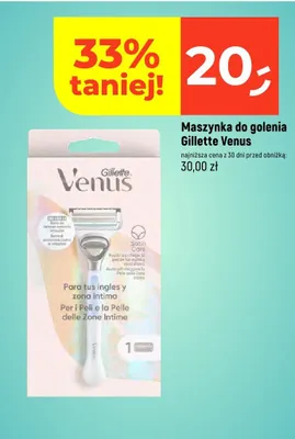 Maszynka do golenia Gillette Venus promocja w Dealz