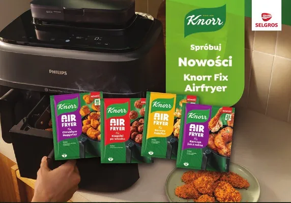 Fix Knorr Air Fryer wybrane rodzaje promocja w Selgros