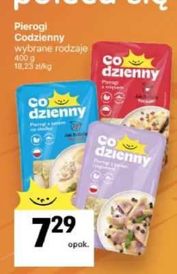 Pierogi z serem i jagodami Codzienny promocja w Delikatesy Centrum