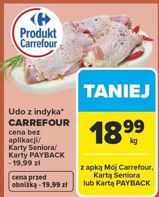 Udo z indyka Carrefour promocja w Carrefour Market
