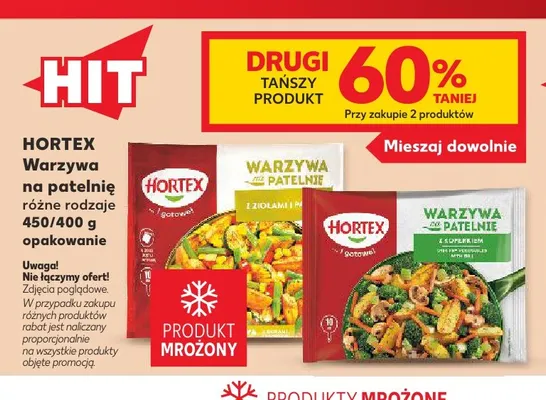Warzywa na patelnię Hortex promocja w Kaufland