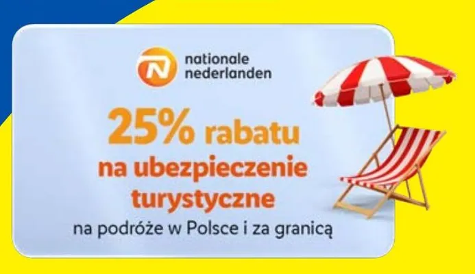 Ubezpieczenie turystyczne Nationale Nederlanden promocja w Lidl