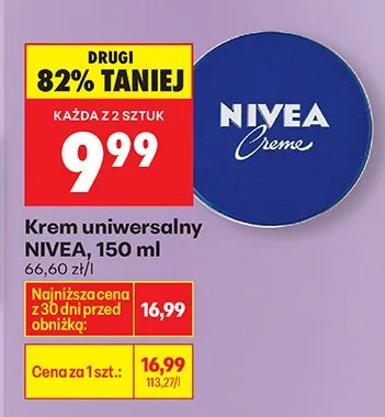 Krem uniwersalny promocja w Biedronka
