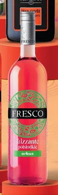Wino musujące Fresco Frizzante półsłodkie arbuz promocja w Żabka