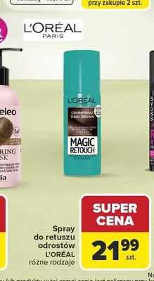 Spray do retuszu odrostów L'Oréal Magic Retouch promocja w Carrefour Market