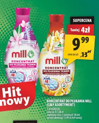 Koncentrat do płukania Mill promocja w Arhelan