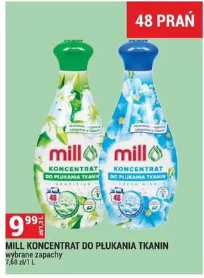 Koncentrat MILL KONCENTRAT DO PŁUKANIA TKANIN wybrane zapachy promocja w Merkury Market