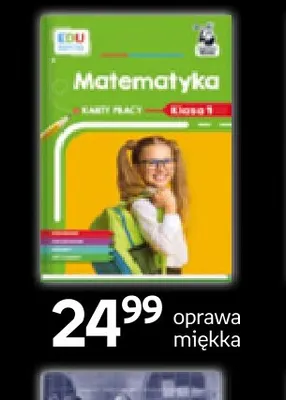 Karty pracy Matematyka klasa 1 Edu Wilga promocja w Empik