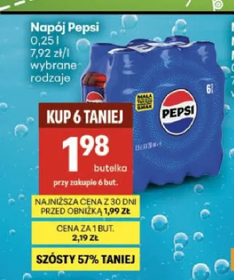 Napój Pepsi promocja w Delikatesy Centrum
