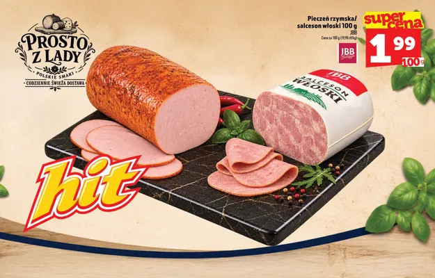 Pieczeń rzymska JBB promocja w TOPAZ