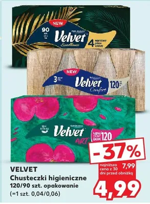 Chusteczki higieniczne w pudełku promocja w Kaufland