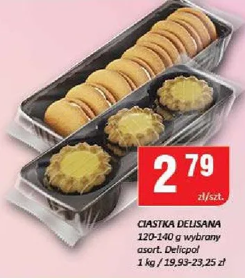 Ciastka Delisana promocja w Chorten