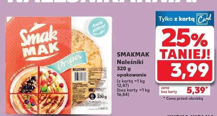 Naleśniki promocja w Kaufland