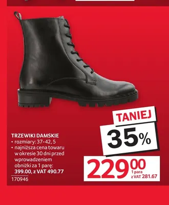 Trzewiki damskie promocja w Selgros