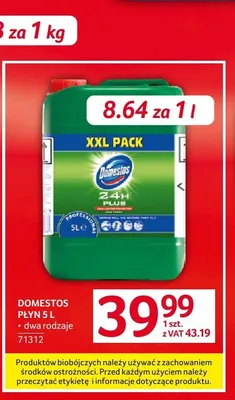 Płyn do WC Domestos promocja w Selgros