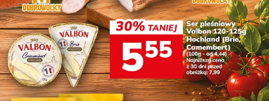 Ser petit brie Milbona promocja w Hitpol