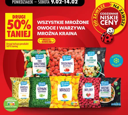Trio warzywne z mini marchewką promocja w Biedronka