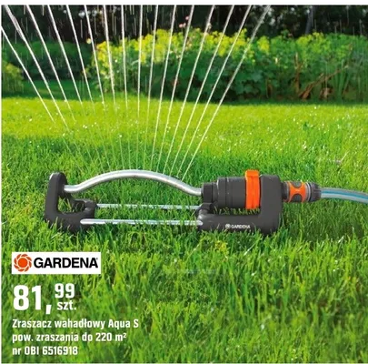 Zraszacz wahadłowy Aqua S pow. zraszania do 220 m² promocja w OBI