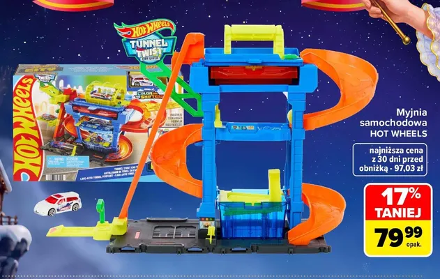 Myjnia samochodowa Hot Wheels promocja w Carrefour