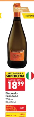 Prosecco promocja w Biedronka