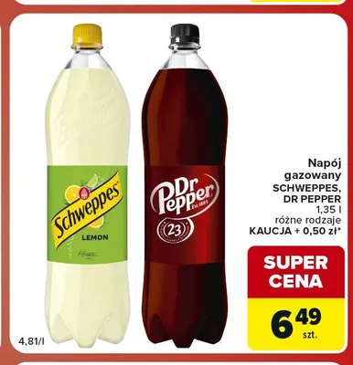 Napój gazowany Dr Pepper promocja w Carrefour Market