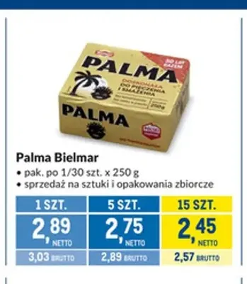 Margaryna Palma Bielmar promocja w Makro