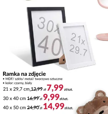Ramka na zdjęcie 40x50 cm promocja w Salony Agata