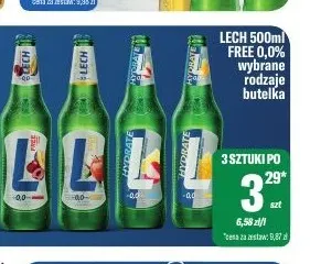 Piwo bezalkoholowe Lech promocja w Tomi Markt