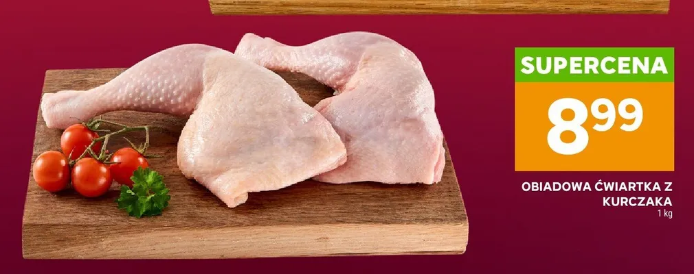Obiadowa ćwiartka z kurczaka promocja w Stokrotka