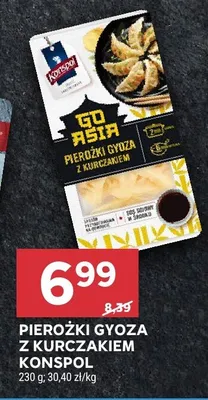 Pierożki gyoza z kurczakiem promocja w Stokrotka